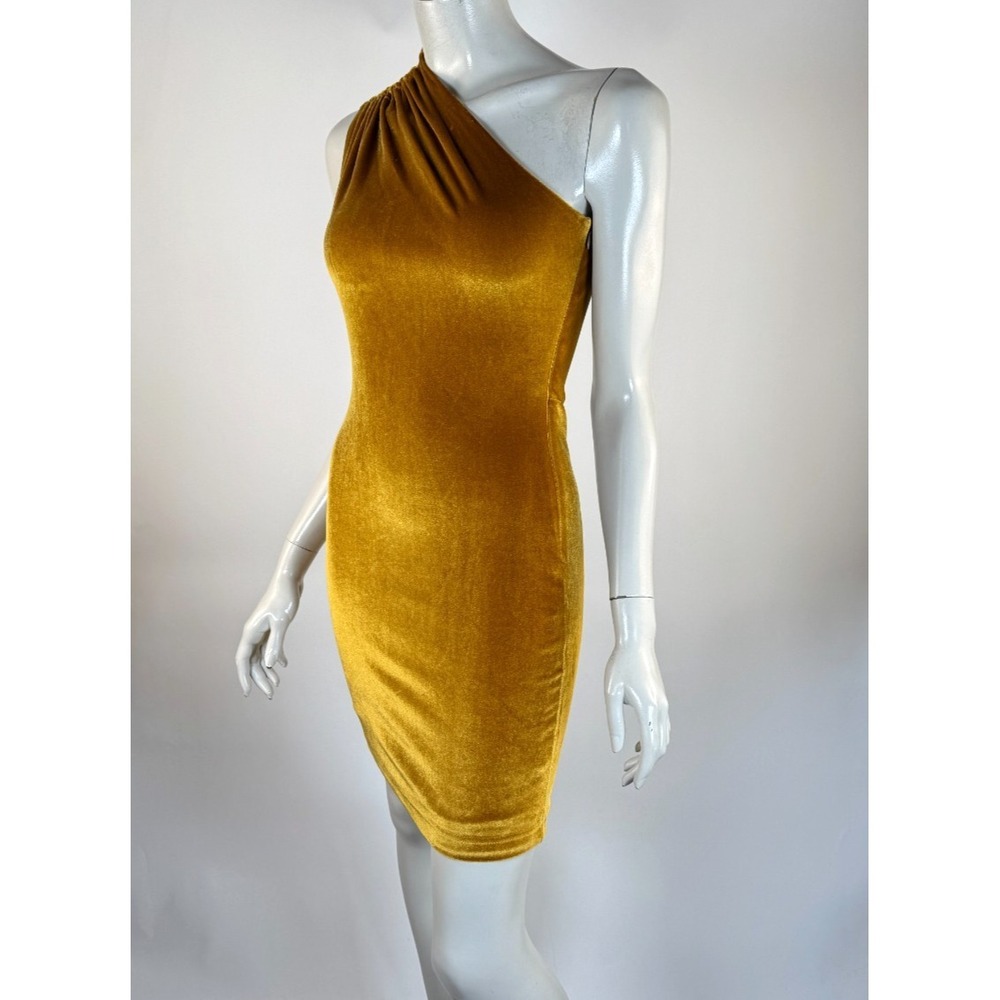 Dress the Population x COSMOPOLITAN Bellamy Dress Women M EUC Bodycon Cut out - Picture 3 of 12